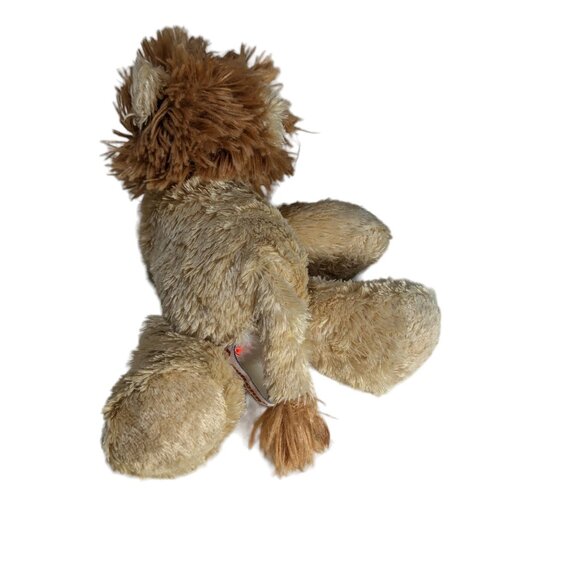 Aurora Mini Flopsie Plush Lion Toy 10 Inches Soft & Cuddly Beige & Brown - Picture 4 of 8